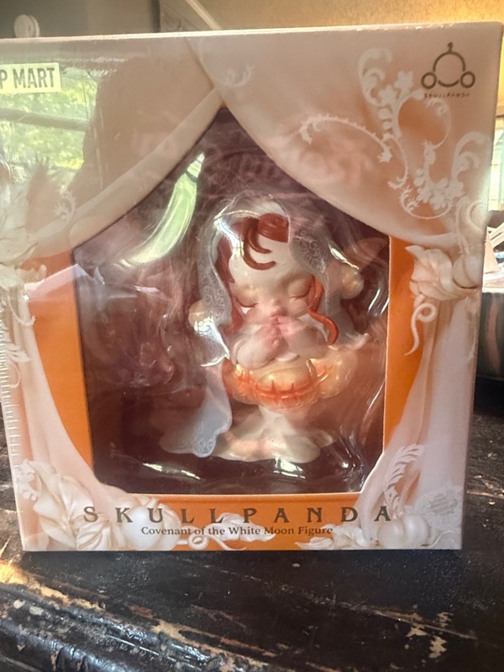 Skullpanda 'Covenant of the White Moon' Figure - White & Orange